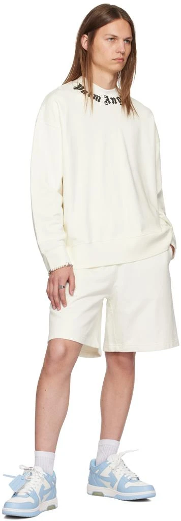 Off-White White 
Blue Out Of Office Sneakers 5