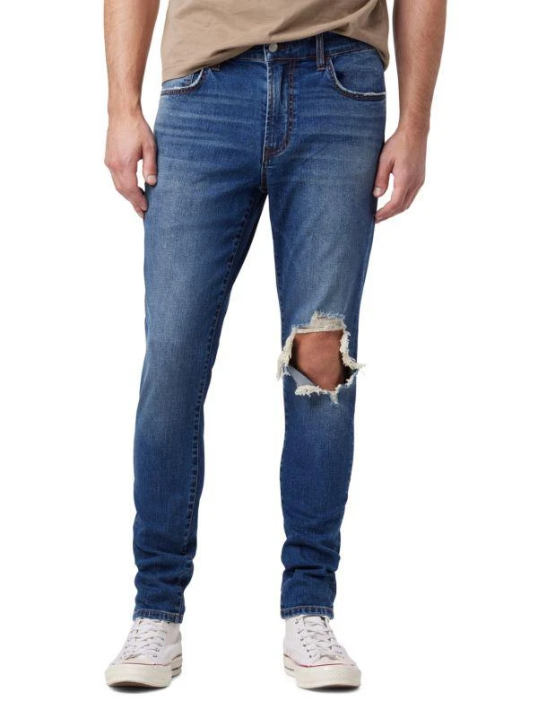 Hudson Zane Ripped Skinny Jeans 1