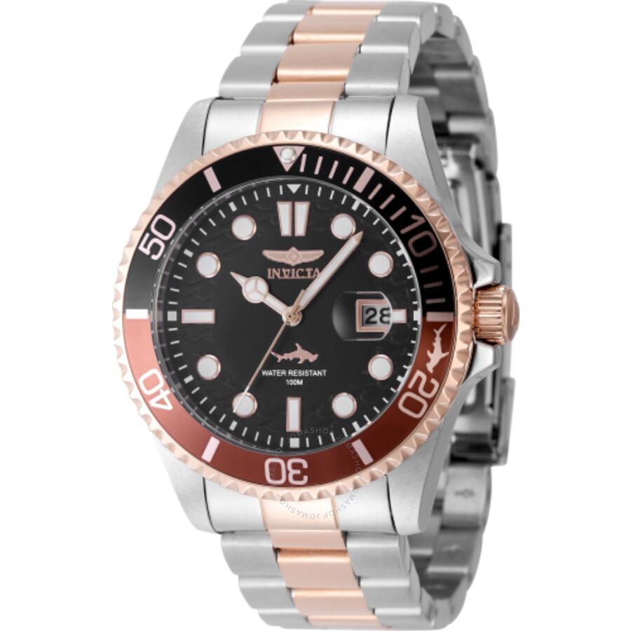 Invicta Pro Diver LATAM Exclusive Quartz Black Dial Men's Watch 44717