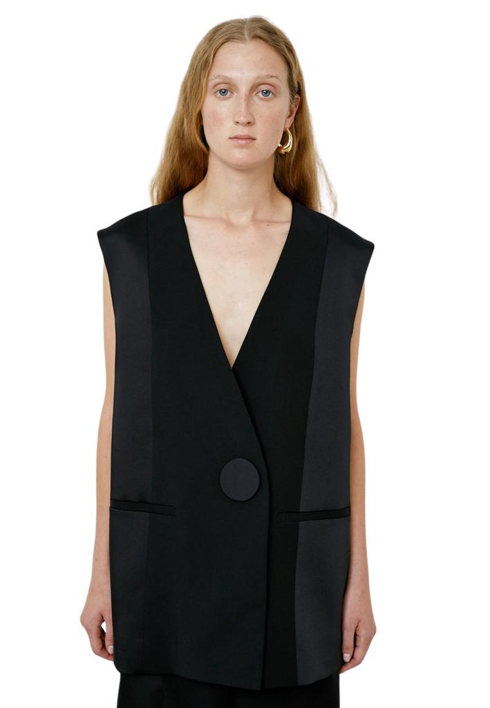 Meimeij Women's vest Meimeij with button