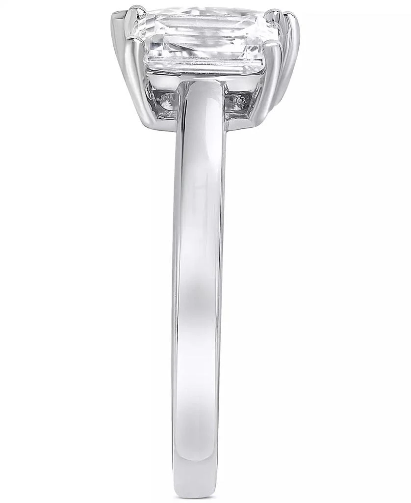 Badgley Mischka IGI Certified Lab Grown Diamond Two Stone Ring (3 ct. t.w.) in 14k White, Yellow or Rose Gold 4