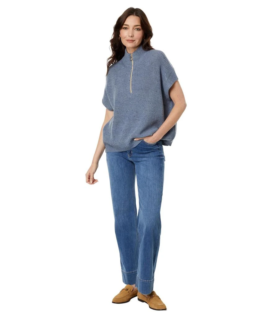 Elliott Lauren Over and Out 1/4 Zip Sleeveless Sweater 4