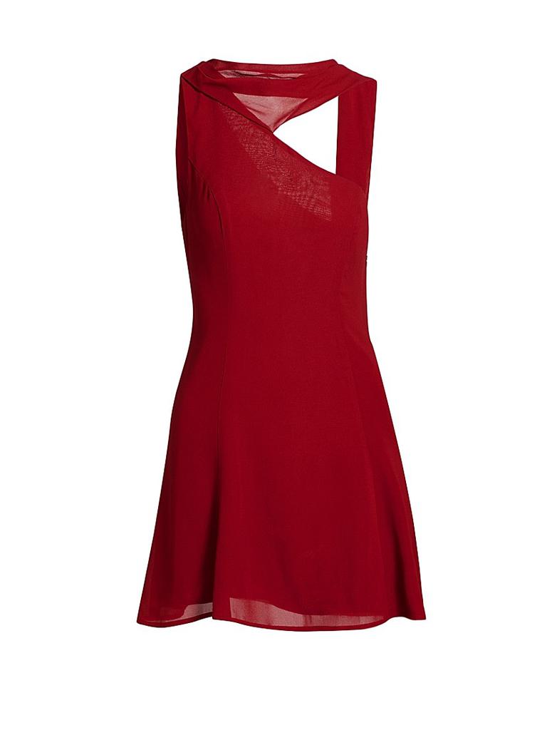 Reformation Rossi Asymmetrical Cocktail Dress