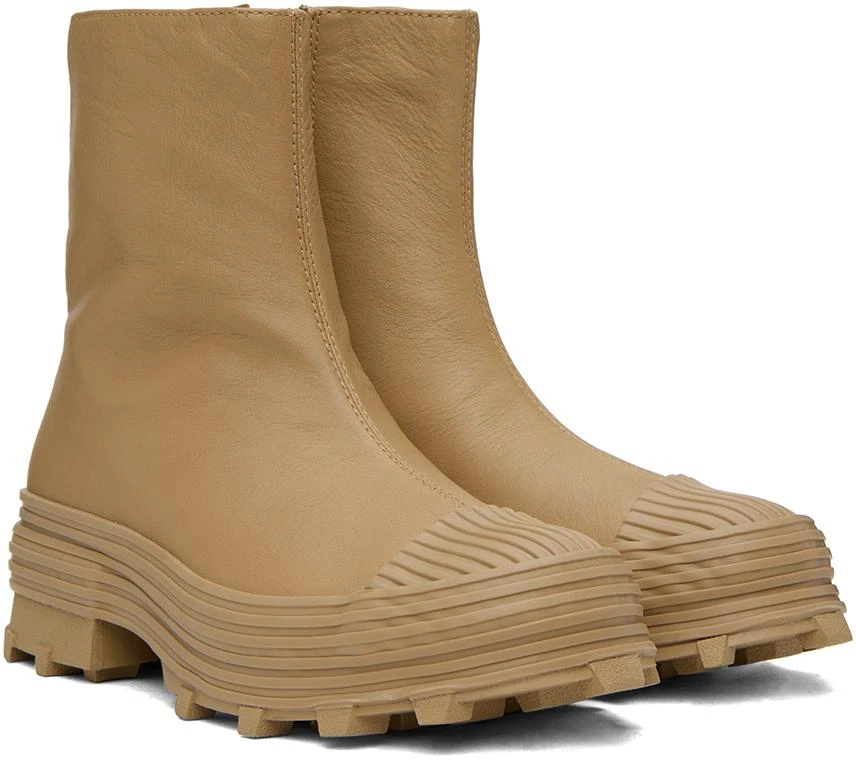 CAMPERLAB Beige Traktori Boots 4