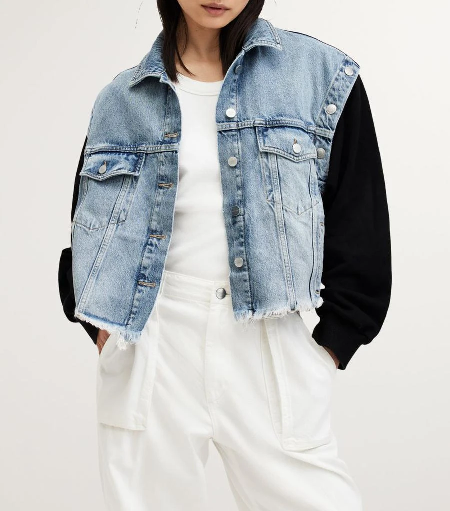 ALL SAINTS Chlo Denim Jacket 5