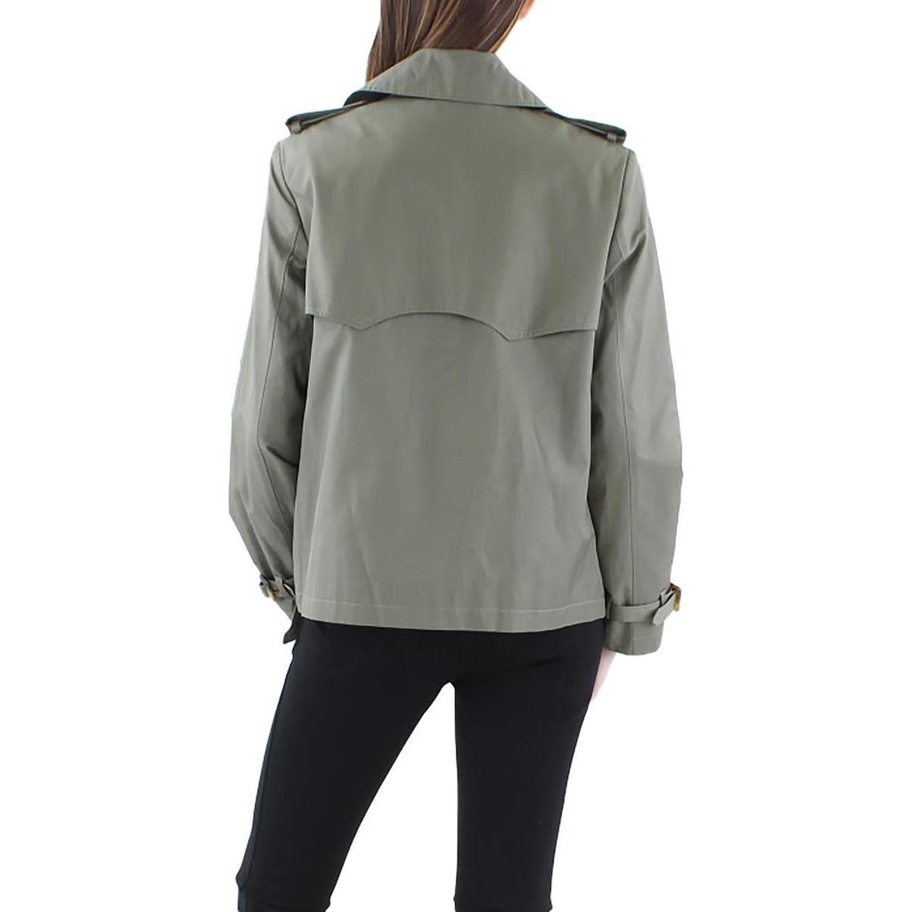 Lauren Ralph Lauren Womens Utility Polyester Trench Coat