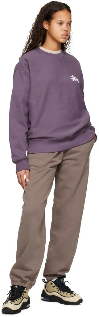 STUSSY Gray Pigment Dyed Lounge Pants 4