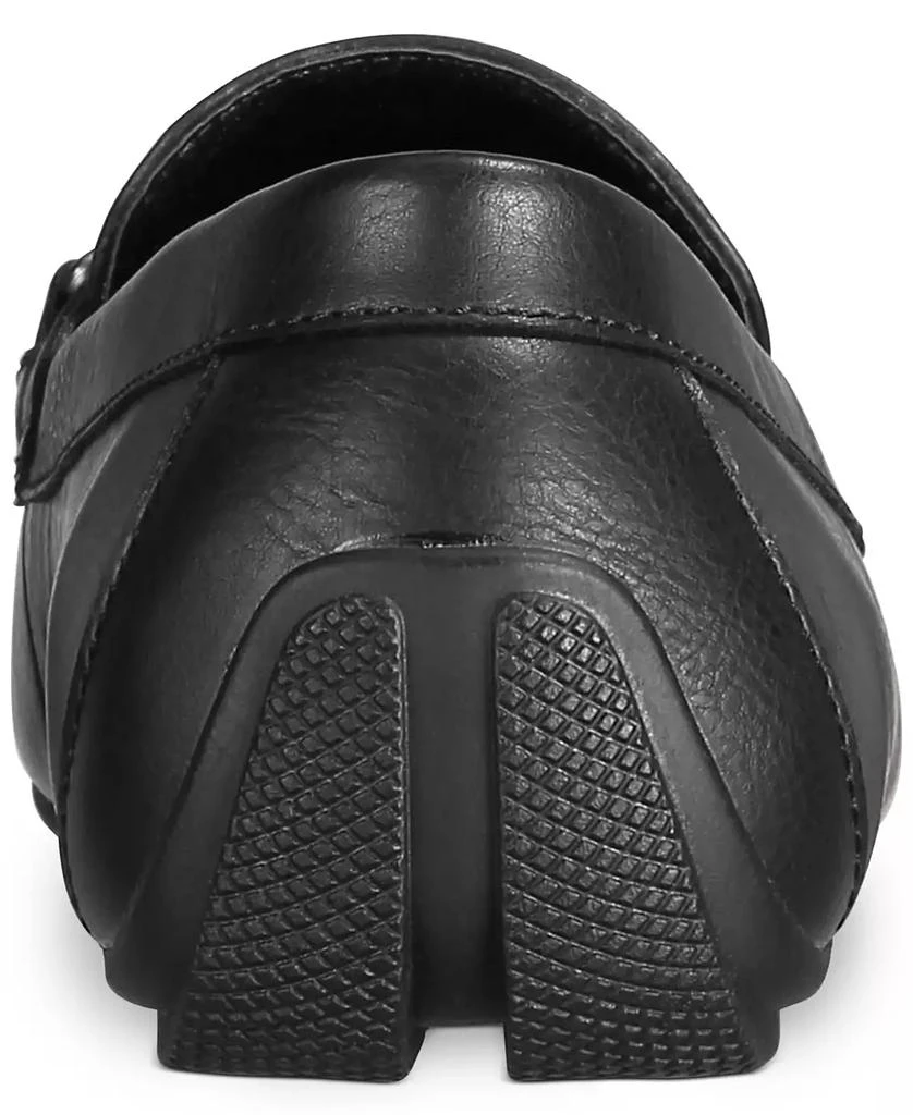 Alfani Men\'s Black Loafers with Metallic Detailing Alfani | Shoes | Alfani Black Suede Loafers With Metallic  main image 2
