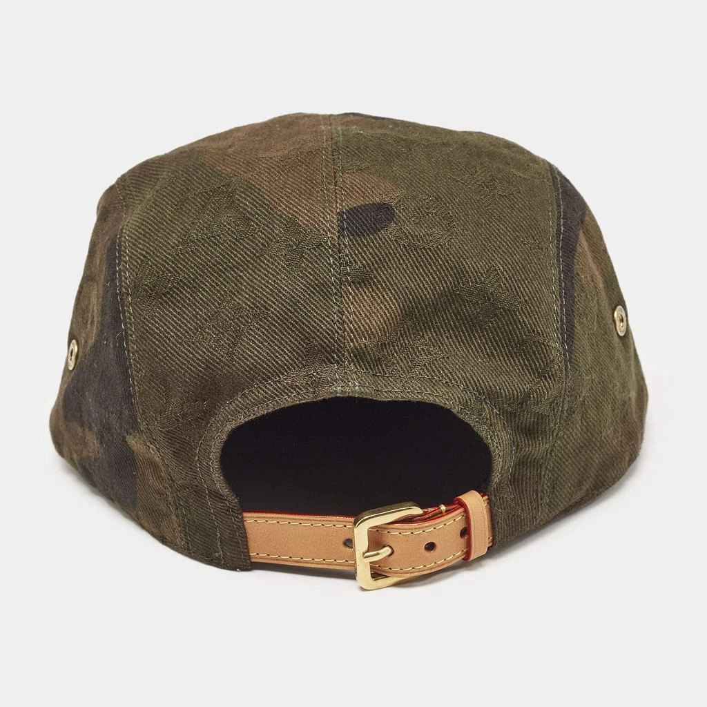 Louis Vuitton Louis Vuitton x Supreme Green Camouflage Cotton Cap Size 56 3