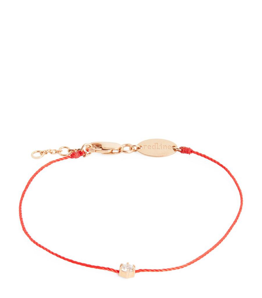 Redline Rose Gold and Diamond Absolu Thread Bracelet