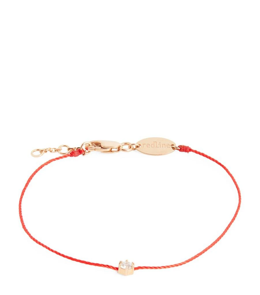 Redline Rose Gold and Diamond Absolu Thread Bracelet 2