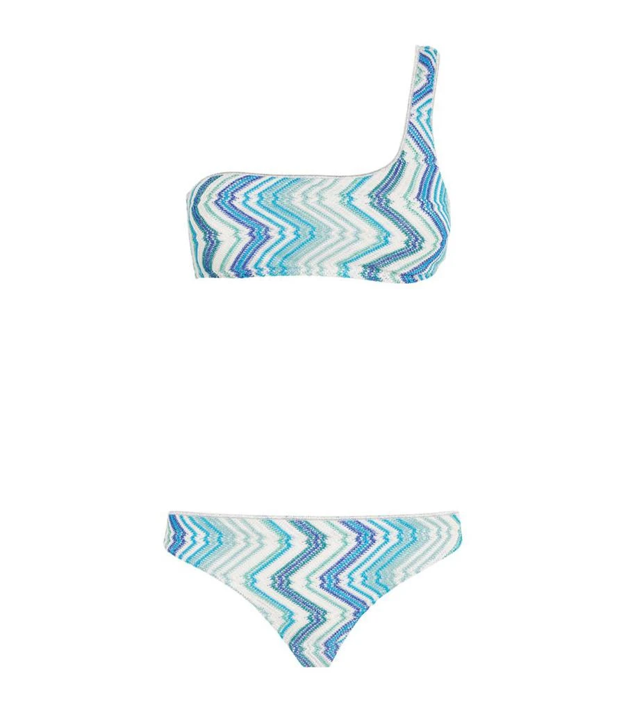 Missoni One-Shoulder Bikini 1