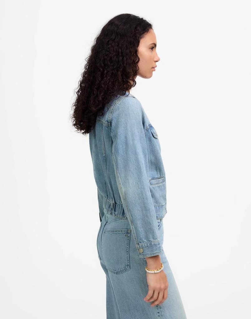 Madewell Cinched Lady Jacket in Ashbury Wash: Airy Denim Edition 3