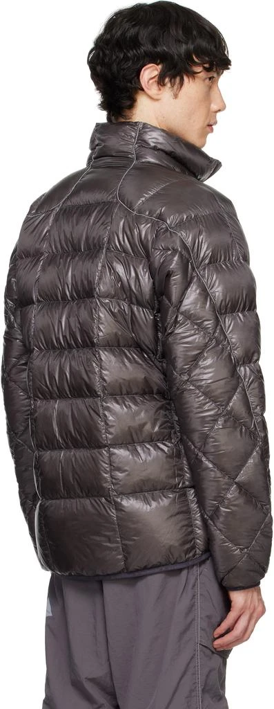 And Wander Gray Diamond Stitch Down Jacket 3