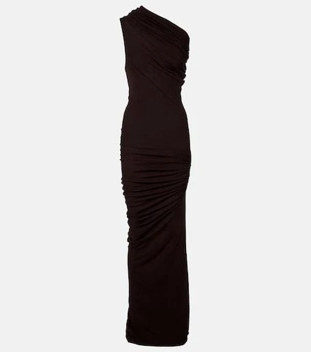 knee length frill dress Karlie: Black Poplin Ruffle Dress Large