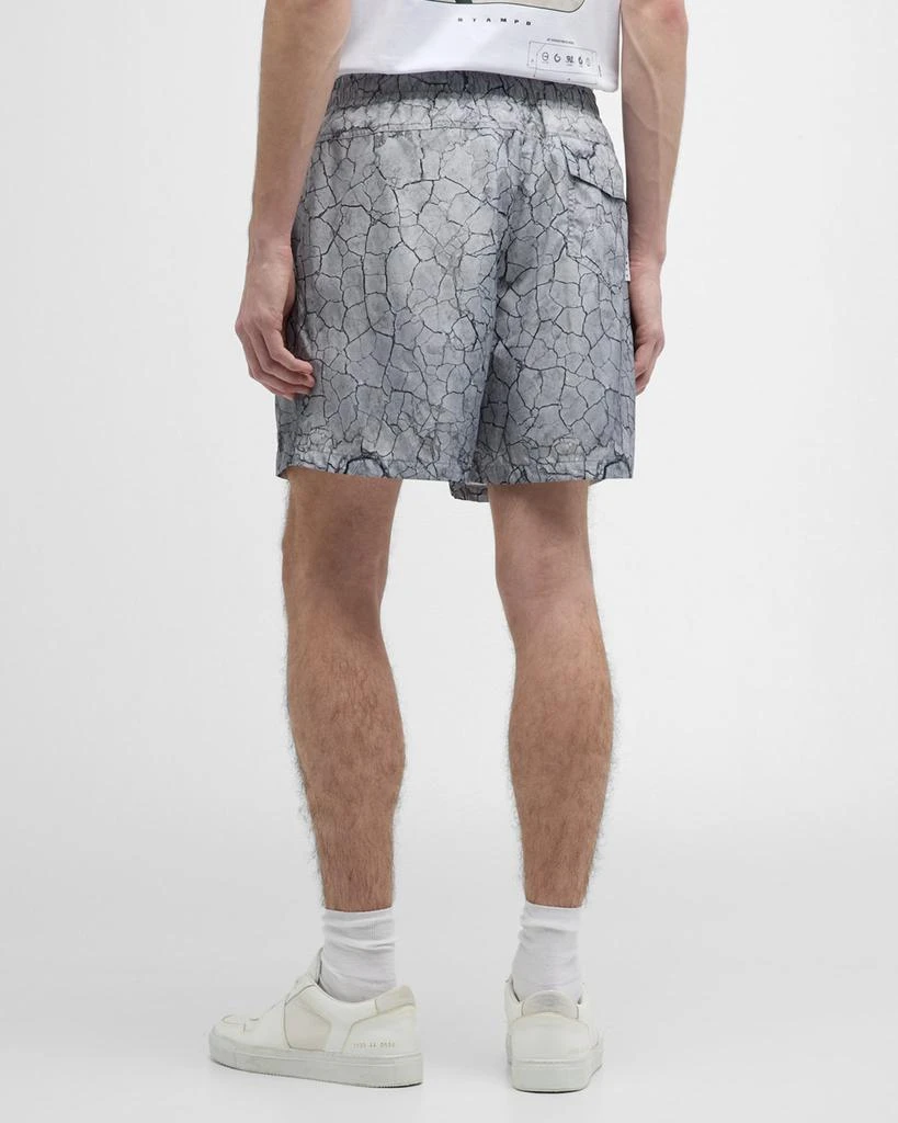 Stampd Men's Cracked Sand Trunks 4
