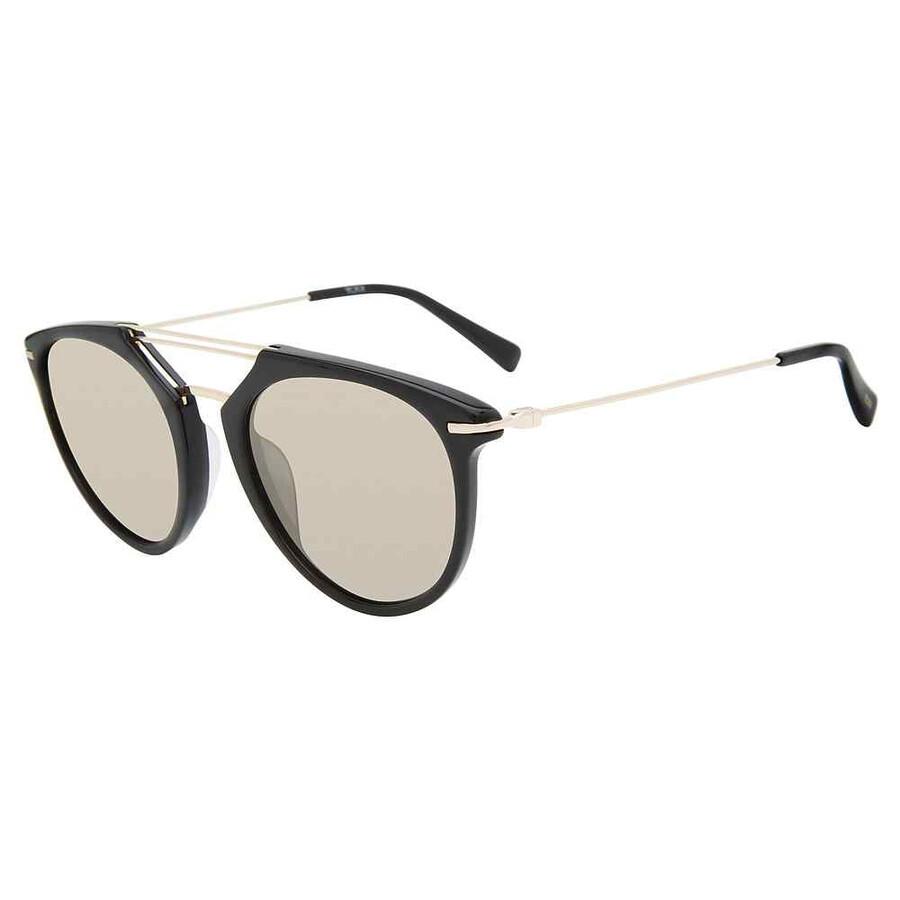 Tumi Brown Round Men's Sunglasses STU503 0700 53