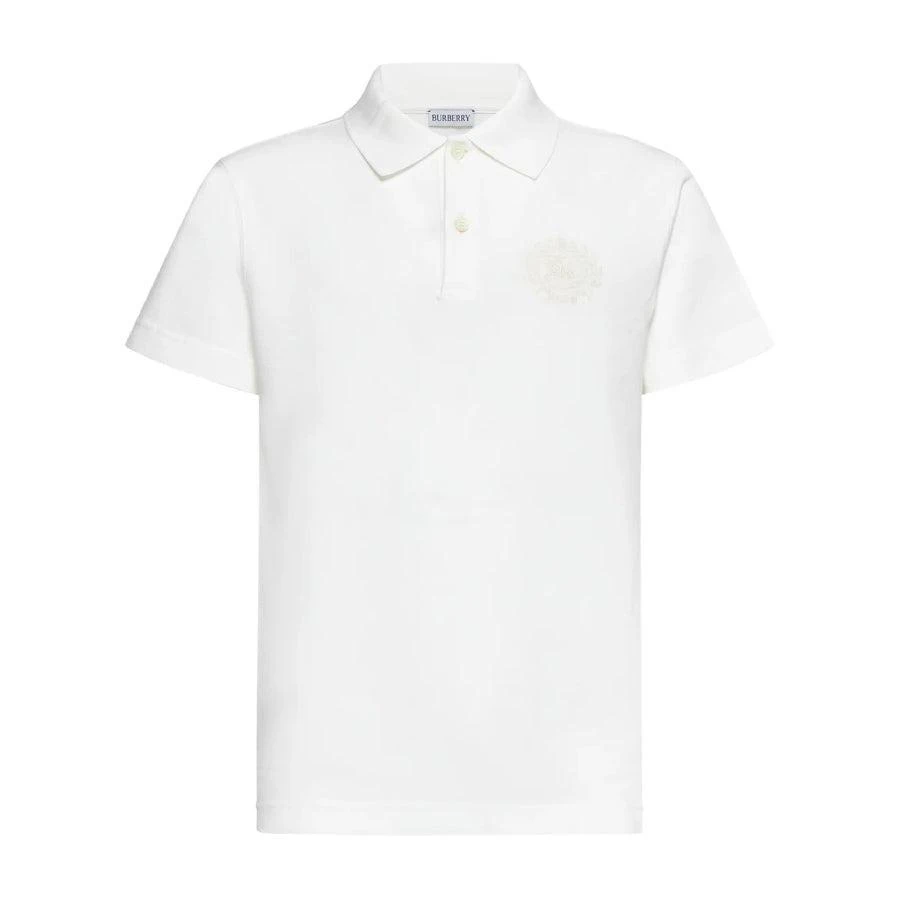 Burberry EKD Pique Weave Cotton Polo Shirt 1