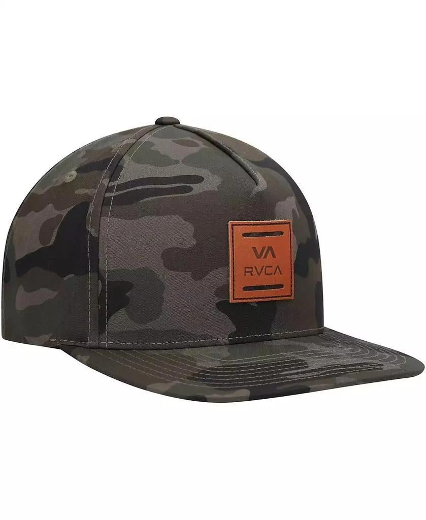 RVCA Men's Camo All The Way Snapback Hat 3