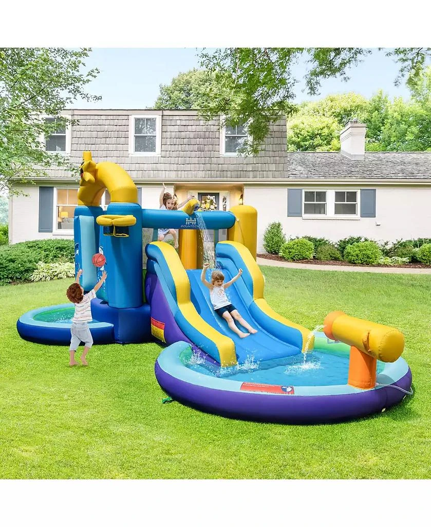 Gymax Kids Inflatable Water Slide Park Bounce Castle w/ 50 Ocean Balls
735W Blower 3