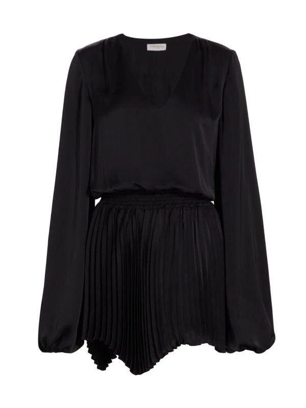 Ramy Brook Lee Satin Minidress 6