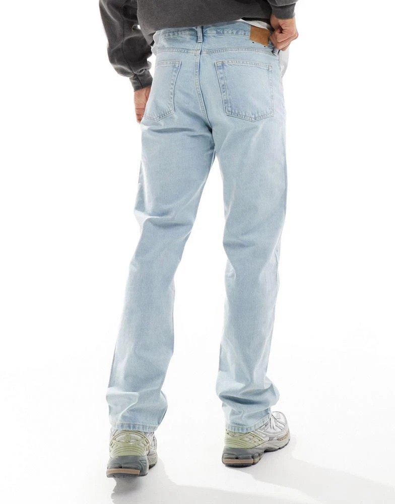 Weekday Weekday Klean straight fit jeans in opulent blue 2