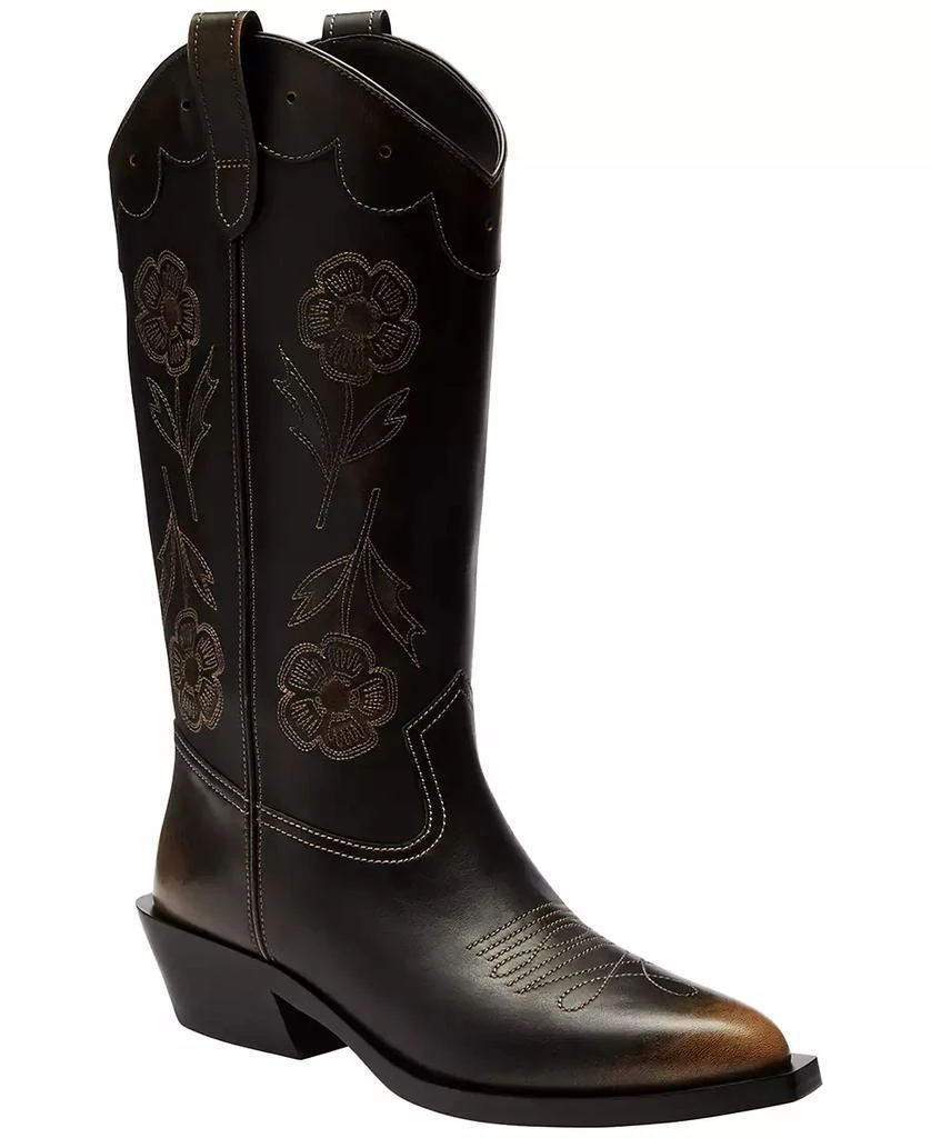 Coach Women's Aria Cowboy Slip-On Tall Boots 1