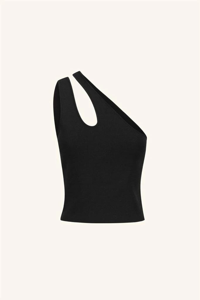 Shona Joy Shona Joy - Basic One Shoulder Open Back Top 5
