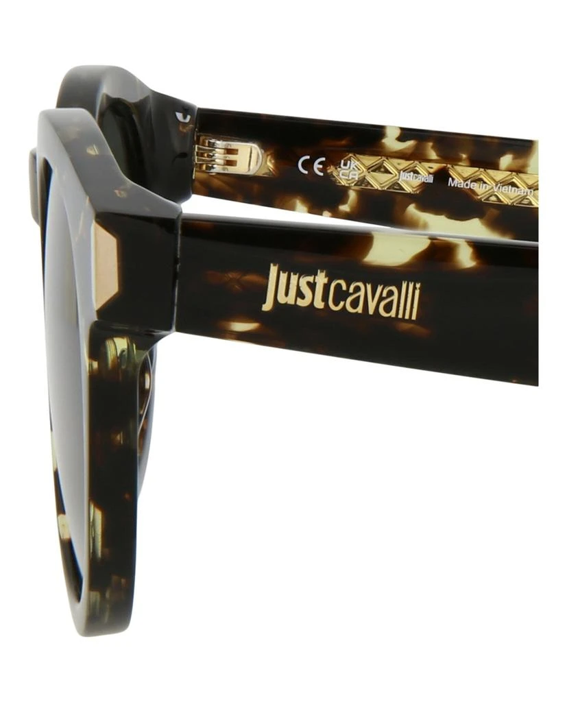 Just Cavalli Round-Frame Acetate Sunglasses 4