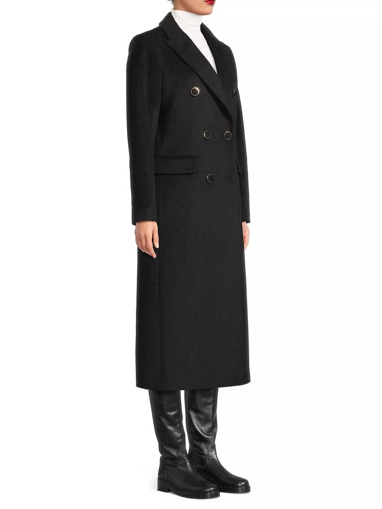 Milly Wool-Blend Double-Breasted Coat 4