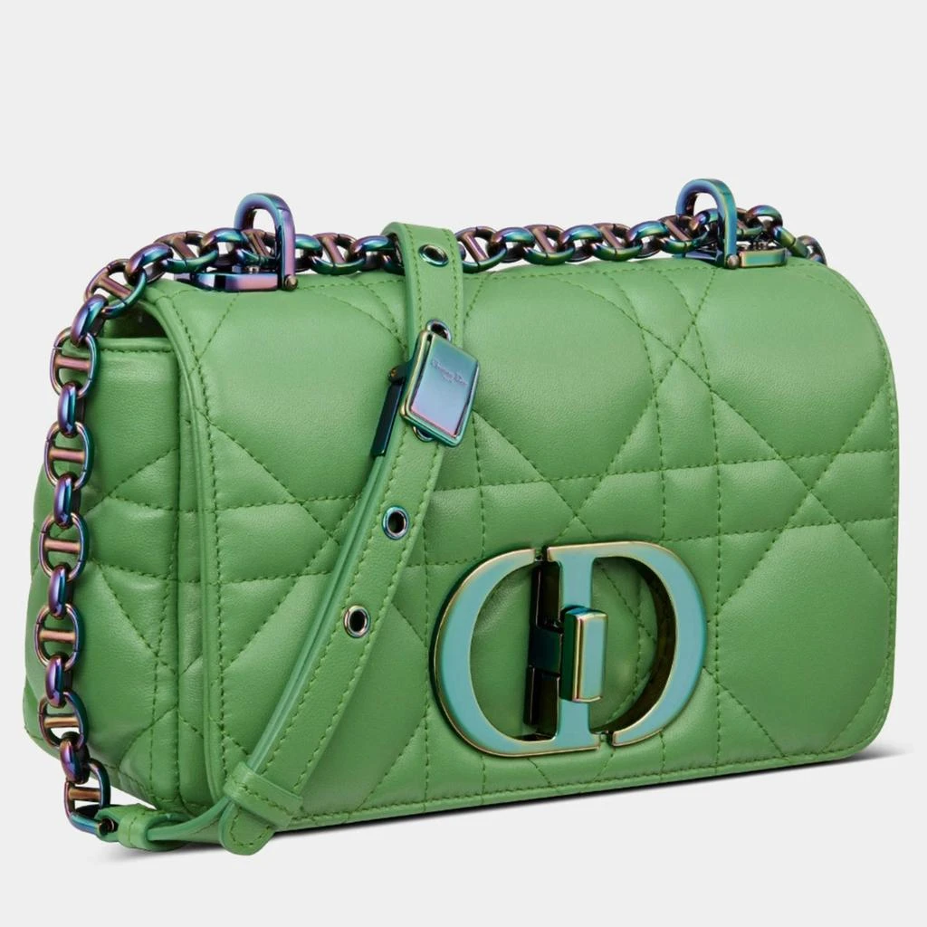 Dior Christian Dior Green calfskin Small Dior Caro Bag 3