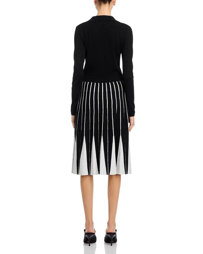 Tahari Collared Sweater Dress 4