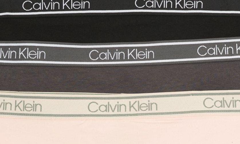 Calvin Klein Comfort Mid Rise Hipster - Pack of 3