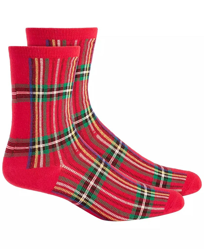 Holiday Lane Women's Holiday Crew Socks, Created for Macy's
