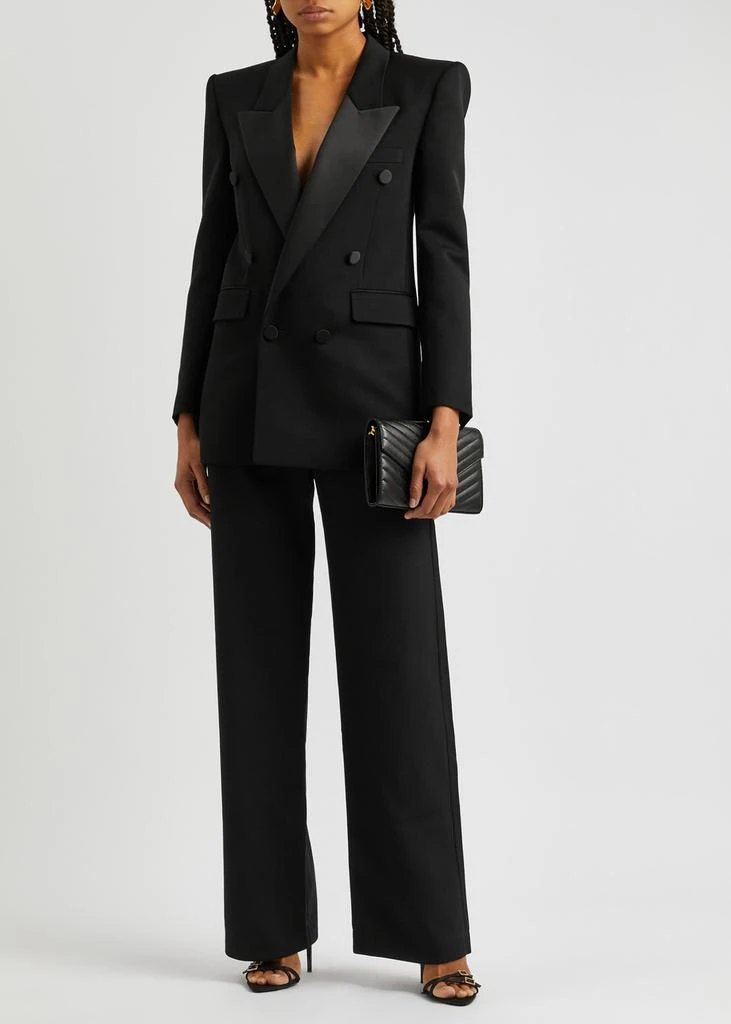 Yves Saint Laurent Double-breasted wool blazer 4