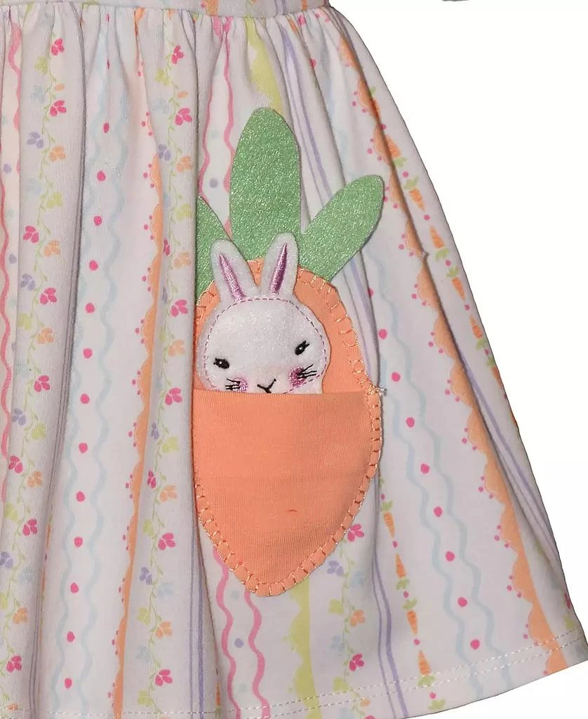 Bonnie Baby Baby Girls
Carrot Pocket Easter Dress and Bloomers 4