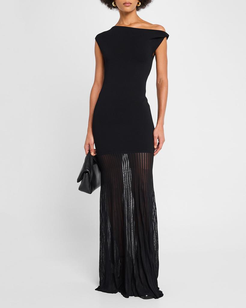 SIR. Indigo Twist Dress