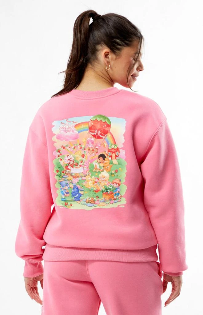 By Samii Ryan Care Bears x Strawberry Shortcake Life Is Sweet Crew Neck Sweatshirt 2