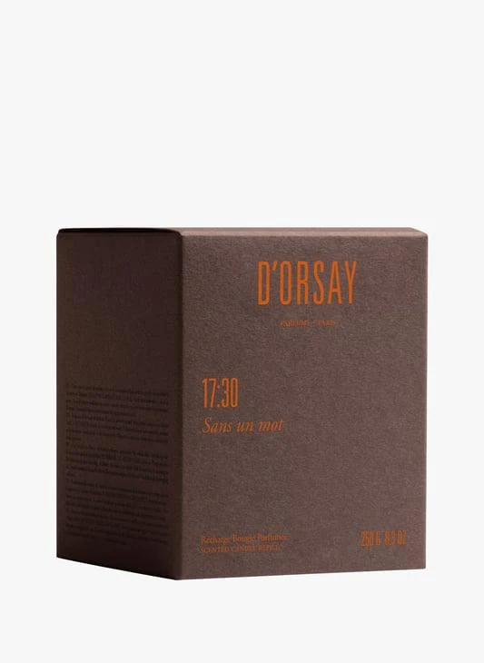 D
Orsay Scented candle refill - 17:30 Sans un mot