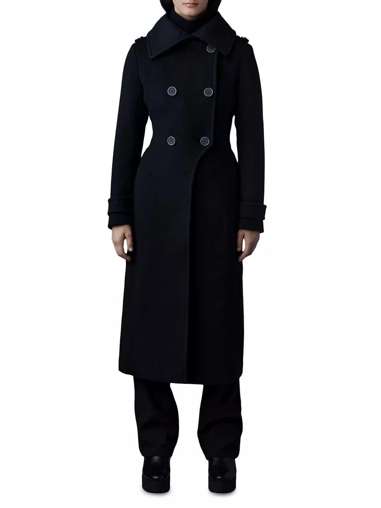 Mackage Elodie-Z Wool Peacoat 2