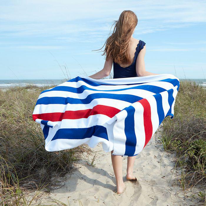 Laguna Beach Cabana Beach Towel - Thumbnail 4