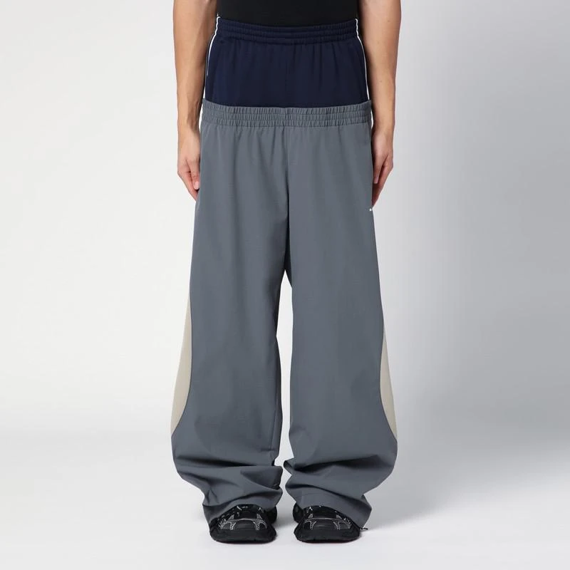 Balenciaga Tracksuit Cut-Up trousers in technical fabric 1