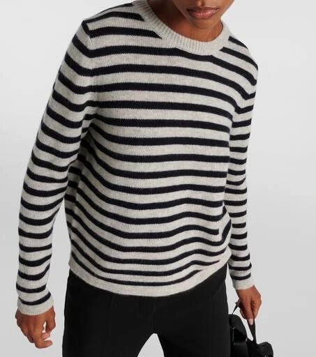 Jardin des Orangers Striped wool and cashmere sweater 4