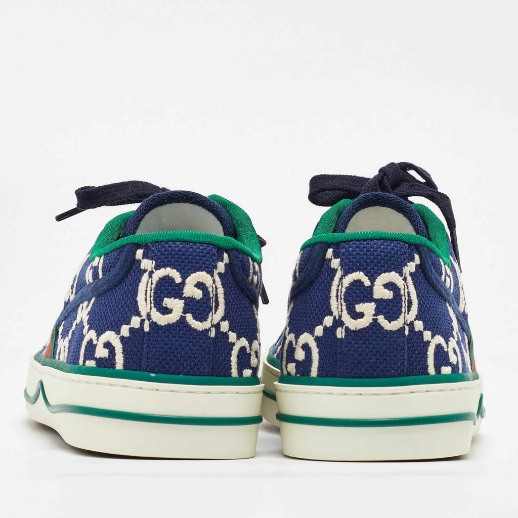 Gucci Gucci Blue Canvas Web Tennis 1977 Sneakers Size 43.5 5