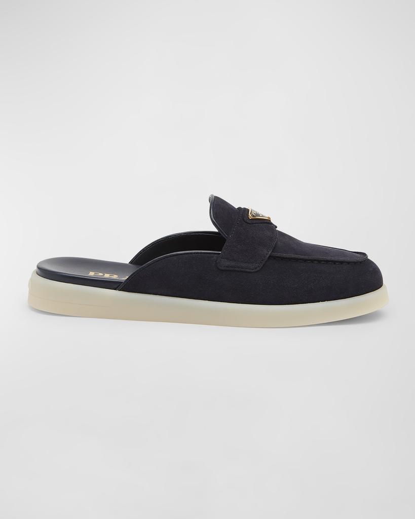 Prada Saint Tropez Suede Mules - Slippers - Compare Prices from 4+