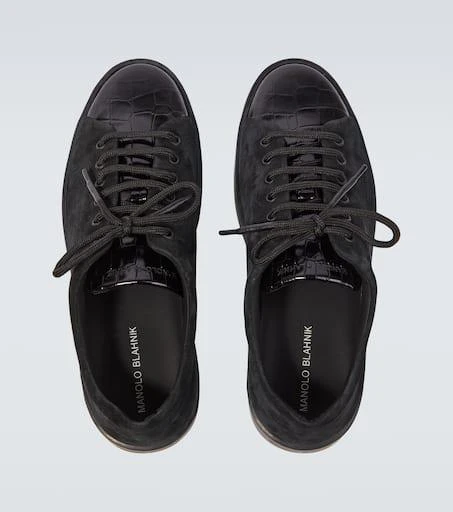 Manolo Blahnik Semanado leather sneakers 4