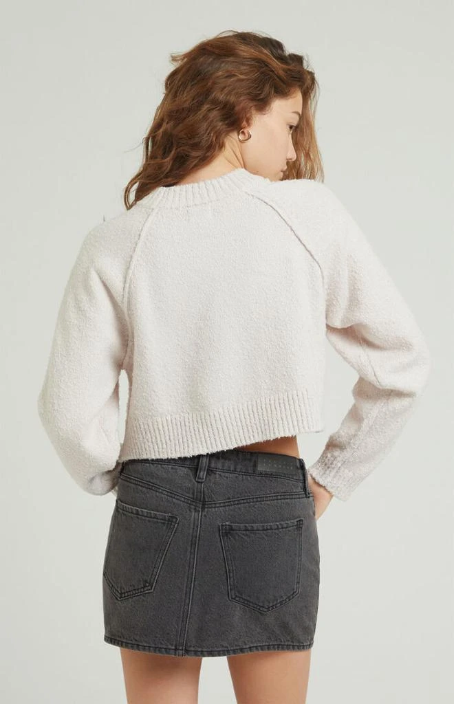 PacSun Bow Rhinestone Mid Rise Denim Mini Skirt 3