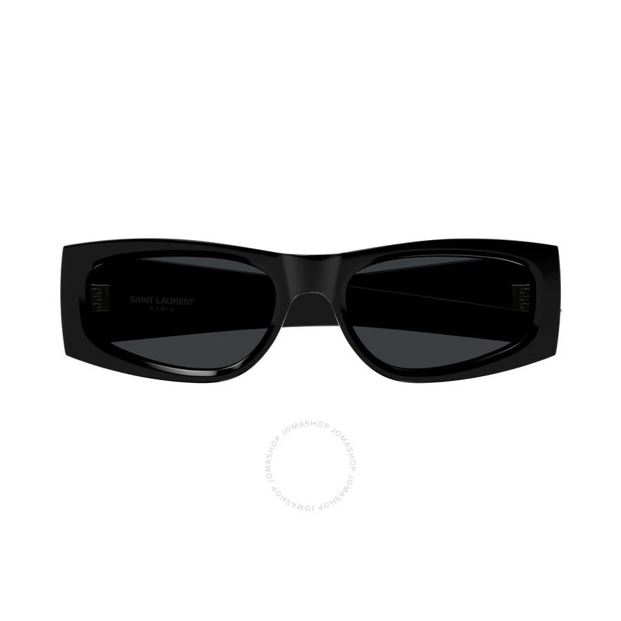 Yves Saint Laurent Black Rectangular Ladies Sunglasses SL M140 001 56 1