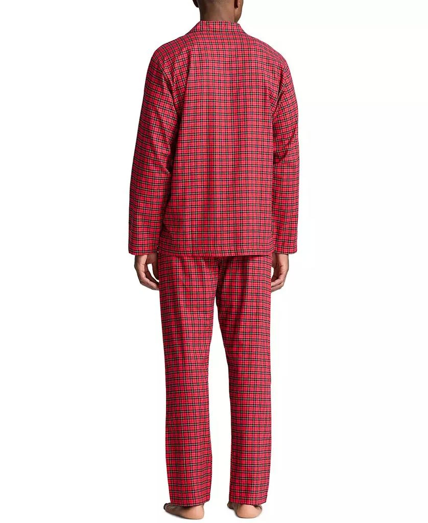 Polo Ralph Lauren Men's 2-Pc. Plaid Flannel Pajamas Set 5