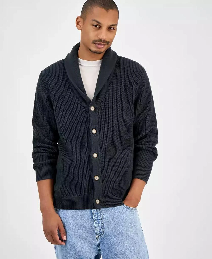 Sun + Stone Men
s Alvin Cardigan Sweater, Created for Macy
s
